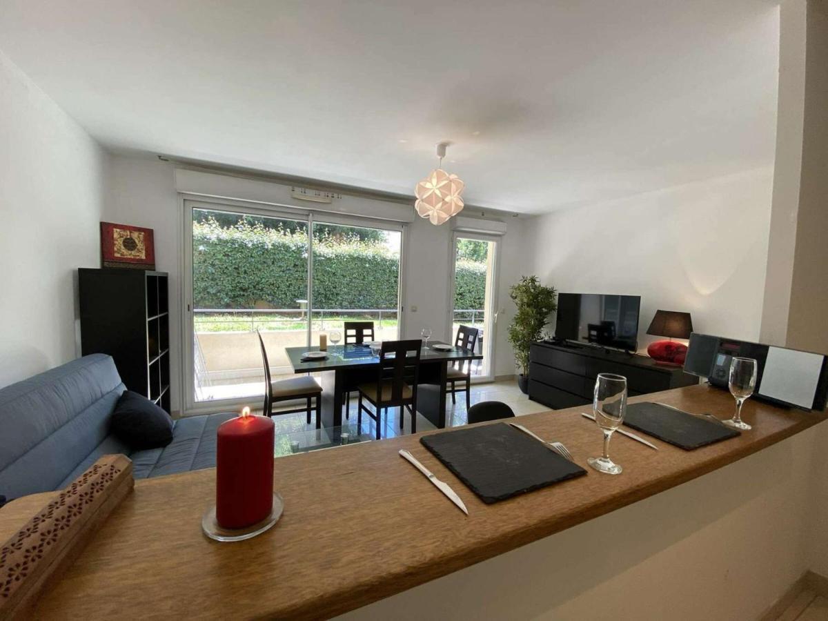Appartement 3P Avec Terrasse Et Garage, A 10Min Des Plages De Juan-Les-Pins - Fr-1-252-171 昂蒂布 外观 照片